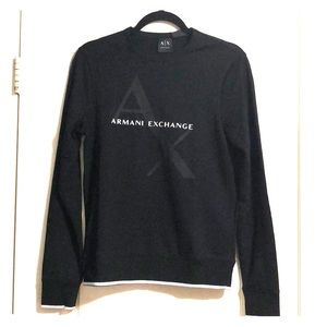 Armani crew neck pullover